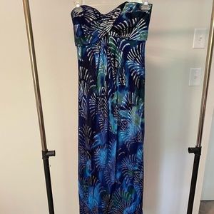 Nicole Miller strapless dress